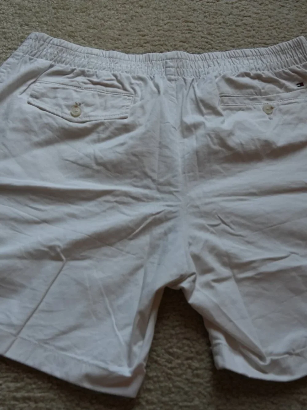 Large White Tommy Hilfiger Shorts